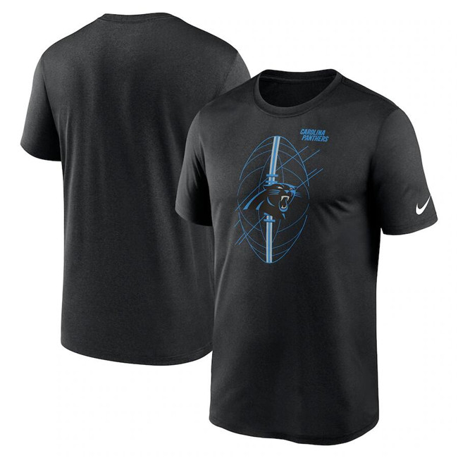 Men's Carolina Panthers Black Legend Icon Performance T-Shirt
